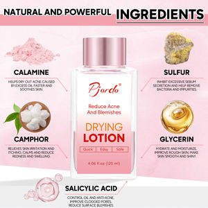 Suero Natural para el cuidado de la piel de etiqueta privada, líquido para eliminar el acné, desbloquear los poros, esencia para el cuidado de la piel, producto OEM/ODM - Product Image 3