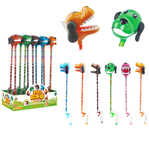 Juguetes de Caramelo Sweet Kids Animal Park, Perro de <span class=keywords><strong>Boca</strong></span> Grande con Luz y Sonido, Comestible y Jugueteable, Caramelos Multicolores para Niños - Product Image 1