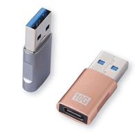 10g USB 3.0 vers Type C 3.1 adaptateur double face convertisseur femelle vers mâle connecteur de transfert de Date charge rapide adaptateur USB C