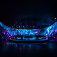 Système complet 4m x 3m P2.6 P2.9 P3.91 Mur vidéo LED 500x500mm Écran LED étanche pour location, événements, églises, intérieur et extérieur