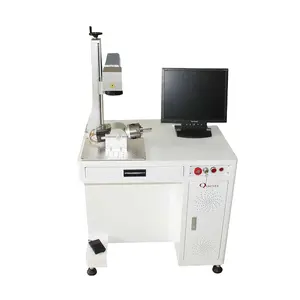 Machines de marquage laser à fibre 20w /30w/50w avec rotation Machine de marquage laser à fibre 50w gravure profonde