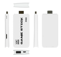 Clé de Jeu M15 PRO PLUS en Dropshipping, 64 Go 128 Go, Jeux HD 4K, Lecteur avec Manette Sans Fil Portable, Console de Jeu Vidéo Classique pour TV 2025