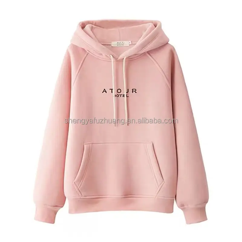 Wholesale Women's Sweater printing Hoodies Gym Fitness Plain fashion Oversized Hoodies Ladies Sweatshirts