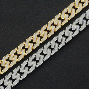Nuevo Collar de Cadena Cubana con Diseño Simple y Exquisito, Estilo Hiphop, Chapado en Oro, para Hombre, Joyería de Moda - Product Image 4