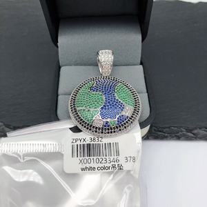 XUPING Jewelry Wholesale Bulk Copper 18K <strong>Gold</strong> Color Plated Iced Out Fashion <strong>Cross</strong> Horse Large Big Rapper Hip Hop <strong>Pendant</strong> - Product Image 3