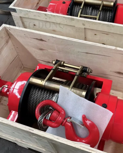 כננת הידראולית בעלת מומנט גבוה 30000 ליברות 15 טון עם תקן CE ו-ISO לכלי רכב, סירות, מנופים וכרייה, עשויה מחומר פלדה עמיד עם כבל פלדה. - Product Image 2