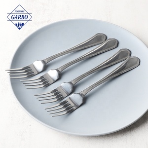 Chile Colombia Venta caliente Juego de cubiertos Estilo vintage Tenedor y cuchara 5% de <span class=keywords><strong>descuento</strong></span> Juego de cubiertos para venta al por mayor - Product Image 5