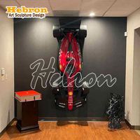 Escultura de Coche de Carreras F1 RB21 Personalizada, a Escala Real 1:1, Diseño Artístico Moderno y de Tendencia, en Fibra de Vidrio, de Lujo, para Decoración