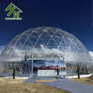 Tienda de cúpula geodésica para coche, carpa transparente de gran tamaño, duradera, de alta calidad, Superior