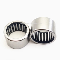 Roulement à billes de butée unidirectionnel de précision HK0608 6x10x8mm, extrémités ouvertes, options de cage en acier chromé (acier/cuivre/nylon)