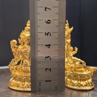 Feuille d'or 24 carats pour sculpture artistique Gidling, décoration de statues de Bouddha, feuille d'or véritable pour travaux manuels DIY
