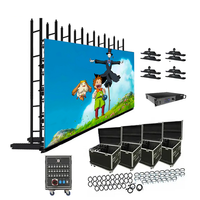 Layar Display Sewa 7680Hz HDR10 5000cd untuk Acara Olahraga Sepak Bola Indoor Outdoor Video Wall