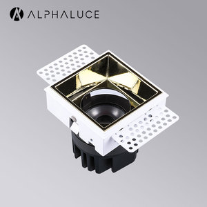 Espejo Abajo Luz Para Interior Arquitectónico <span class=keywords><strong>Oficina</strong></span> <span class=keywords><strong>En</strong></span> Casa 7W Trimless Techo Ajustable Cuadrado Invasable Downlight - Product Image 3