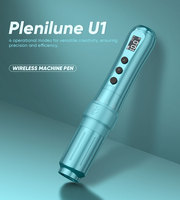 Meestverkochte Dual Battery Biomaser U1 PMU-machine, 6-speeds verstelbare tatoeagepen voor semi-permanente make-up artiesten