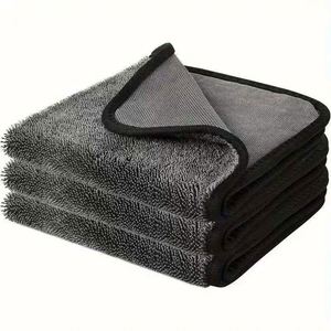 Serviette en microfibre tressée ultra-fine à séchage rapide, taille et poids personnalisables pour le nettoyage automobile - Product Image 5