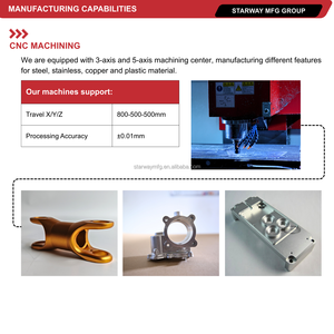 Servicio de Prototipado Rápido de Piezas de Torneado y Fresado <span class=keywords><strong>CNC</strong></span> Personalizadas de Fábrica con Certificación ISO9001, Piezas <span class=keywords><strong>CNC</strong></span> Personalizadas de Hierro, Aluminio y Acero, Mecanizado <span class=keywords><strong>CNC</strong></span> de 5 Ejes - Product Image 2
