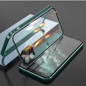 <span class=keywords><strong>Funda</strong></span> Magnética de Doble Cara con Absorción de Impactos <span class=keywords><strong>para</strong></span> Teléfono Móvil <span class=keywords><strong>Samsung</strong></span> <span class=keywords><strong>S22</strong></span> S21 S23 S24 <span class=keywords><strong>Ultra</strong></span>, Cubierta A21 con Electroplacado - Product Image 4