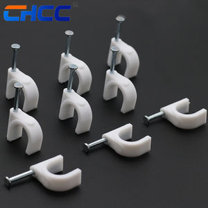 <span class=keywords><strong>Grapas</strong></span> de <span class=keywords><strong>cable</strong></span> de 20mm Clips de <span class=keywords><strong>cable</strong></span> de plástico Soporte de <span class=keywords><strong>cable</strong></span> para gestión de cables - Product Image 3