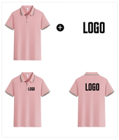 Camiseta Polo de Alta Calidad, 200gsm, Poliéster y Algodón, Camiseta Polo para Hombre, Uniforme Personalizado de Empresa, Camisetas Polo de Golf con Logotipo Bordado para Hombre