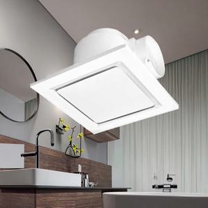 Giá bán buôn OEM & ODM nhựa trần gắn mạnh mẽ Quạt thông gió cho nhà bếp phòng tắm - Product Image 1