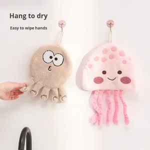 Toalla de Mano Infantil con Bordado de Dibujos Animados, de Secado Rápido, Ecológica, Absorbente y Gruesa - Product Image 3