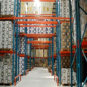 औद्योगिक भारी शुल्क भंडारण रैक प्रणाली स्टैकिंग इकाइयों धातु रैक गोदाम स्टील पैलेट शेल्फ बहु-परत अनुकूलन योग्य - Product Image 5