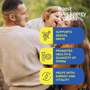 OEM/ODM Motility Boost für männliche Spermien und Energie mit Zink vitaminen Ginseng CoQ10 Pills Supplements Natural Men Fertility Capsules - Product Image 5