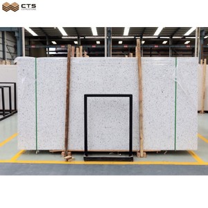 Precio Personalizado para Baldosas de Piedra Artificial Pulida de <span class=keywords><strong>Terrazo</strong></span> Blanco de 60x60, para Pisos Interiores, Paredes Exteriores, Apartamentos, Ladrillos Refractarios, Exteriores - Product Image 2