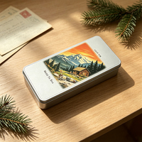 Boîte en fer blanc personnalisable de qualité alimentaire LUCKY TIN, emballage recyclable en gros pour la cuisine ou la maison
