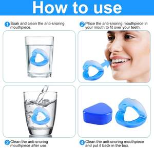 Appareil anti-ronflement réutilisable, protège-dents nocturne, fournitures de santé, solution anti-ronflement - Product Image 5
