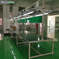 Banc de travail de production de ligne d'assemblage industrielle ESD pour atelier