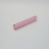 Boîte en plastique PET transparente personnalisée pour cadeaux, emballage alimentaire de qualité supérieure avec film protecteur pour appâts de pêche