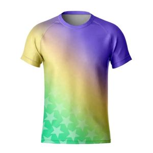 Camisetas Deportivas de Poliéster Ecológicas para Hombre, Corte Regular, Impresión Personalizada OEM, Secado Rápido, Serigrafía, Camiseta para Correr, Maratón - Product Image 1