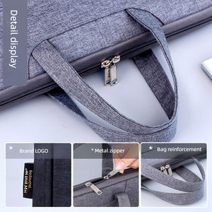 大容量エレガントで薄いキャリーオンマンブリーフケース荷物定義コンピュータバッグファイルポケット付きエレガントなポートフォリオバッグ - Product Image 6