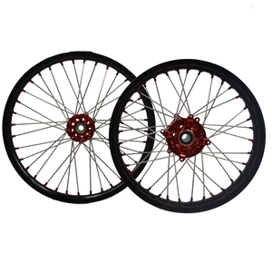 Ruedas para motocicleta, radios de Motocross para <span class=keywords><strong>Honda</strong></span> <span class=keywords><strong>CRF</strong></span> 250R 450R 250L <span class=keywords><strong>450L</strong></span> - Product Image 4