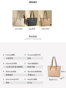 Bolsos de Mano Casuales de Lona de Lujo para Mujer, con Cierre de Cremallera, Impermeables y de Alta Calidad - Product Image 2