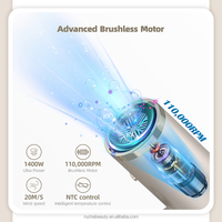 RUCHA OEM Multi Styler 8 en 1 Sèche-cheveux professionnel intelligent, brosse à air chaud ionique, volumateur, boucleur, styler