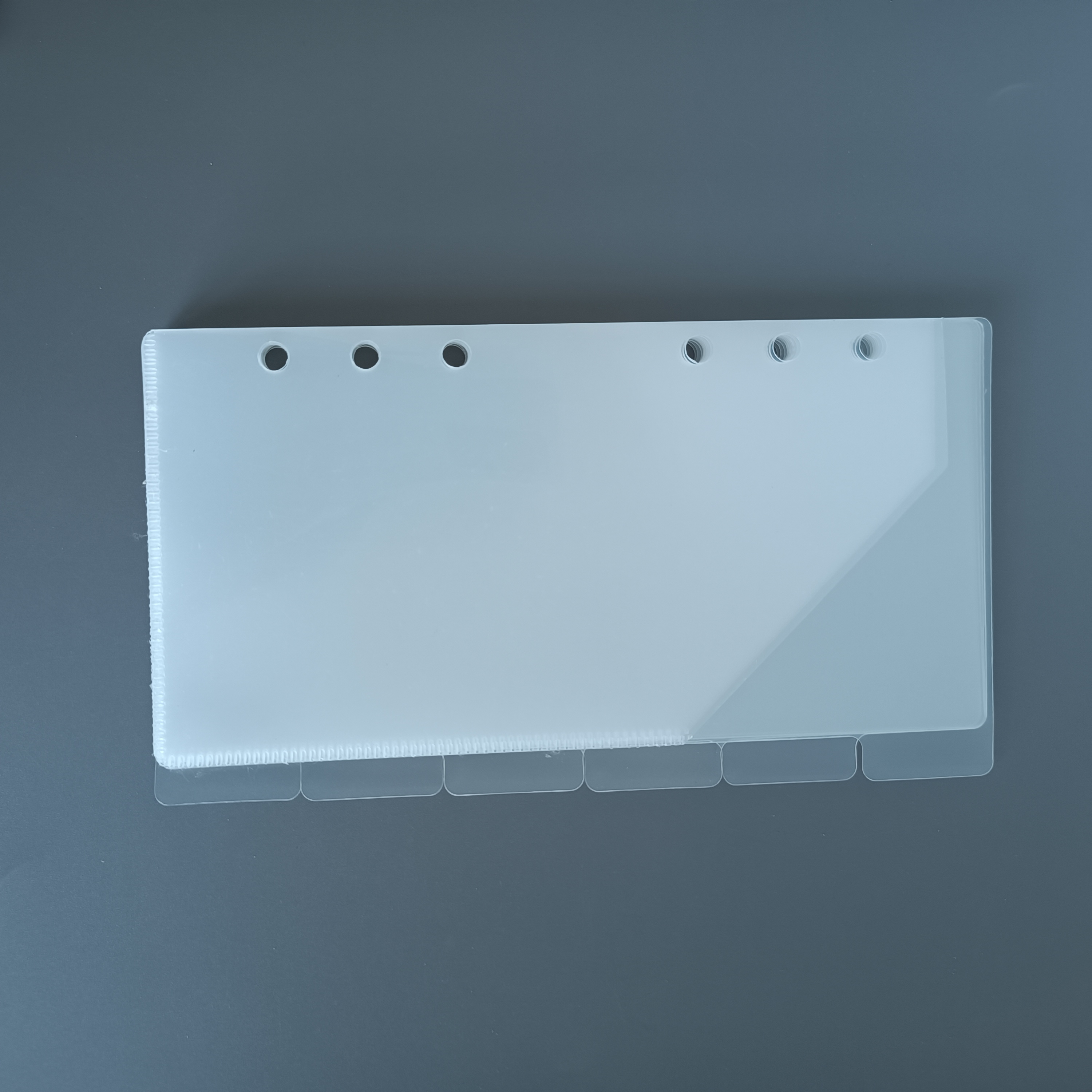 #2 Set di buste trasparenti inclinate