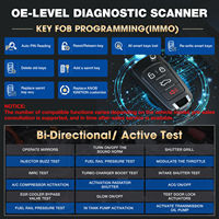 LAUNCH X-431 PRO3S + V5.0 alat diagnosa otomotif, alat pengodean ECU tes aktif pemindai Obd2