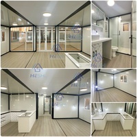 Offre Spéciale – Maison Conteneur Préfabriquée Extensible 20 pieds/30 pieds, 2, 3 ou 4 Chambres, Pliable et Mobile, Maison Modulaire Préfabriquée
