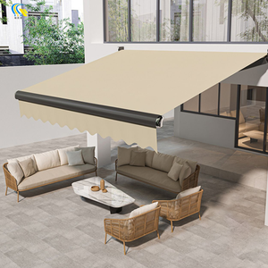 Vente en gros de stores rétractables en alliage d'aluminium personnalisés, auvent électrique rétractable, auvent télescopique d'extérieur pliable - Product Image 5