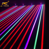 Équipement de DJ laser mobile de lumière d'étape de RVB de tête de DMX 6 avec les barres lumineuses laser accrocheuses de 6 yeux