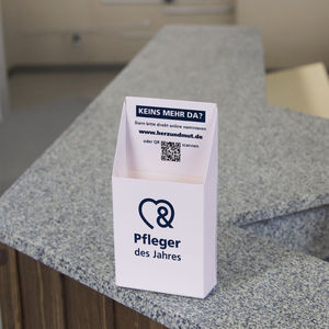 Mostrador <span class=keywords><strong>de</strong></span> escritorio personalizado, soportes para folletos <span class=keywords><strong>de</strong></span> papel, caja <span class=keywords><strong>de</strong></span> presentación <span class=keywords><strong>de</strong></span> folletos <span class=keywords><strong>de</strong></span> cartón - Product Image 3