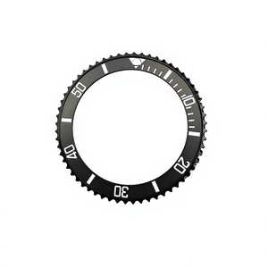 Nouvel Arrivage H&T Insert de Lunette de Plongée en Céramique Noire 007 009 38mm Léger Finition Mate Pièces de Montre - Product Image 4