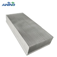 Dissipateur thermique à ailettes rainurées en aluminium de haute précision, procédé de collage, 150mm x 69mm, 150x50x30, régulateur, dissipateurs thermiques à dents de pelle