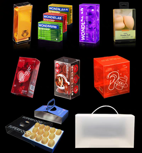 Cajas <span class=keywords><strong>de</strong></span> Embalaje <span class=keywords><strong>de</strong></span> PVC y PET Transparentes, Plegables y Reciclables, Personalizadas con Impresión, para Alimentos y Cosméticos Ecológicos - Product Image 6