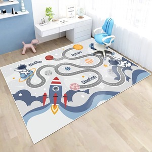 Sang trọng Fluffy Đệm Thảm tùy chỉnh động vật theo chủ đề trẻ em phòng an toàn phòng ngủ không độc hại không gây dị ứng ấm áp thảm sàn ấm cúng - Product Image 6