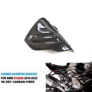 Cubierta de escape Scorpion de fibra de carbono para BMW S1000RR 2019-2025 - Product Image 2