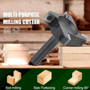 Miaorui 12.7*63.5 * 70L * 4T forets à rainurage personnalisés Insert-Style Spoilboard CNC routeur Bits ensemble pour fraise à <span class=keywords><strong>bois</strong></span> - Product Image 5