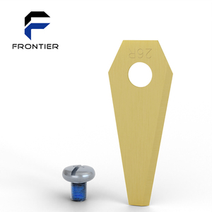 30 Cuchillas de Repuesto con Tornillos y Revestimiento de Titanio para Cortacésped Robótico <span class=keywords><strong>Bosch</strong></span> Indego - Product Image 2